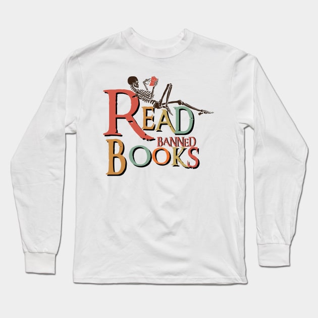 Read Banned Books Long Sleeve T-Shirt by Xtian Dela ✅